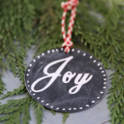 DIY Chalkboard Ornament