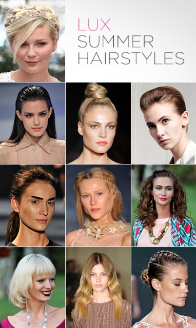 LUX Beauty: Top 10 summer hairstyles