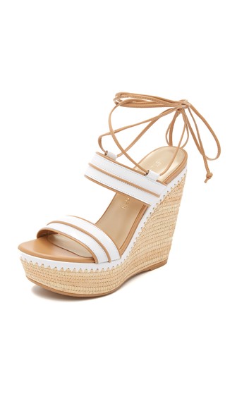 Ankle-Wrap Wedge Sandal | LadyLUX - Online Luxury Lifestyle, Technology and Fashion Magazine